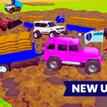 Pull Bori-Loaded Trolley by Bolero, Scorpio & Thar in the Tractor Simulator Game Pull Bori-Loaded Trolley by Bolero