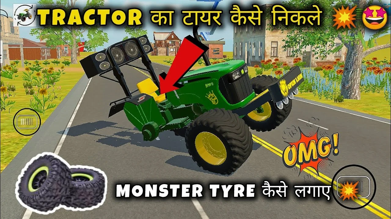 Go Big or Go Home_ Monster Tyre Gameplay in Indian Vehicle Simulator 3D Monster Tyre Gameplay in Indian Vehicle Simulator 3D
