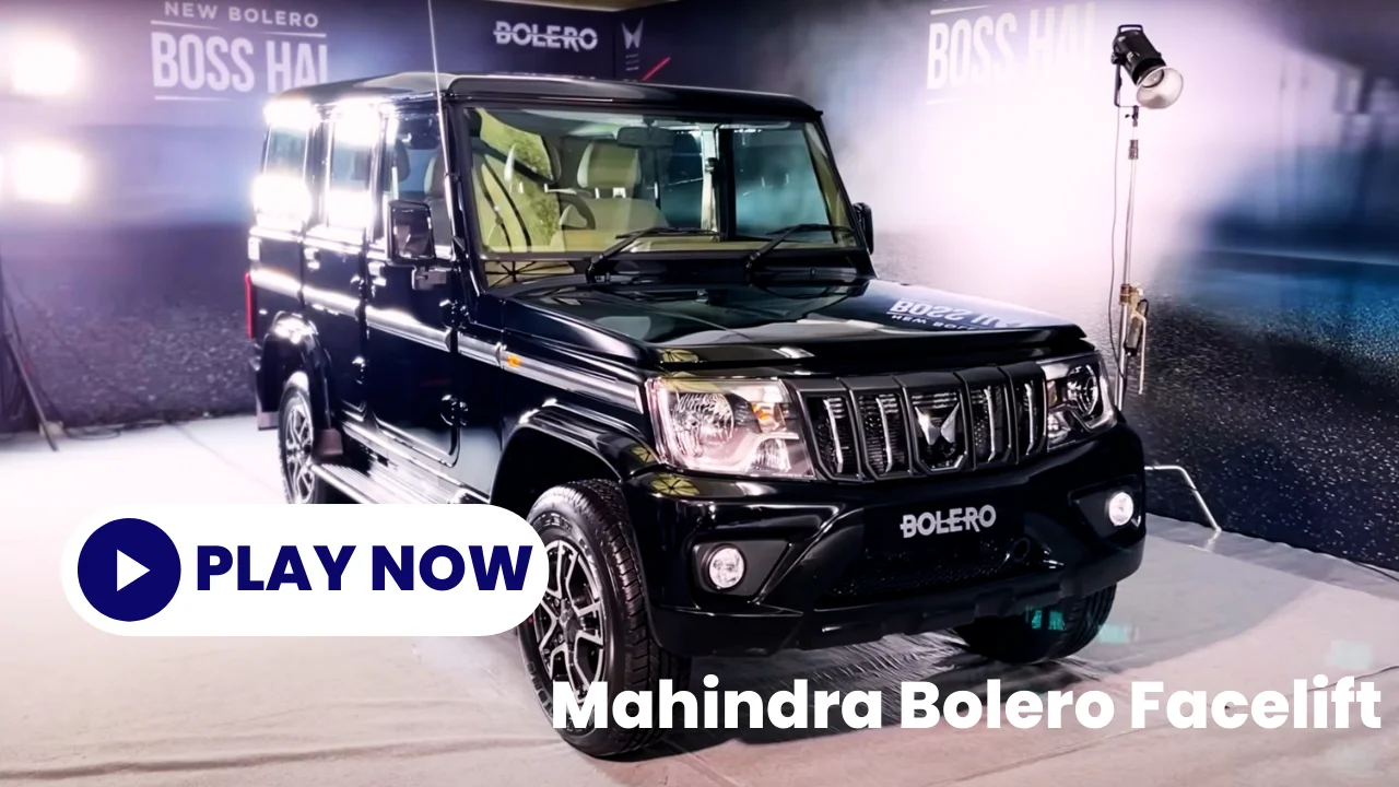 Mahindra Bolero Facelift