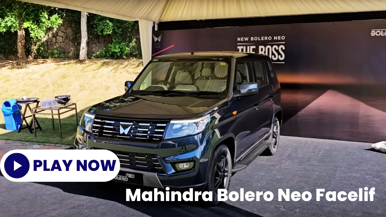 Mahindra Bolero Neo Facelift