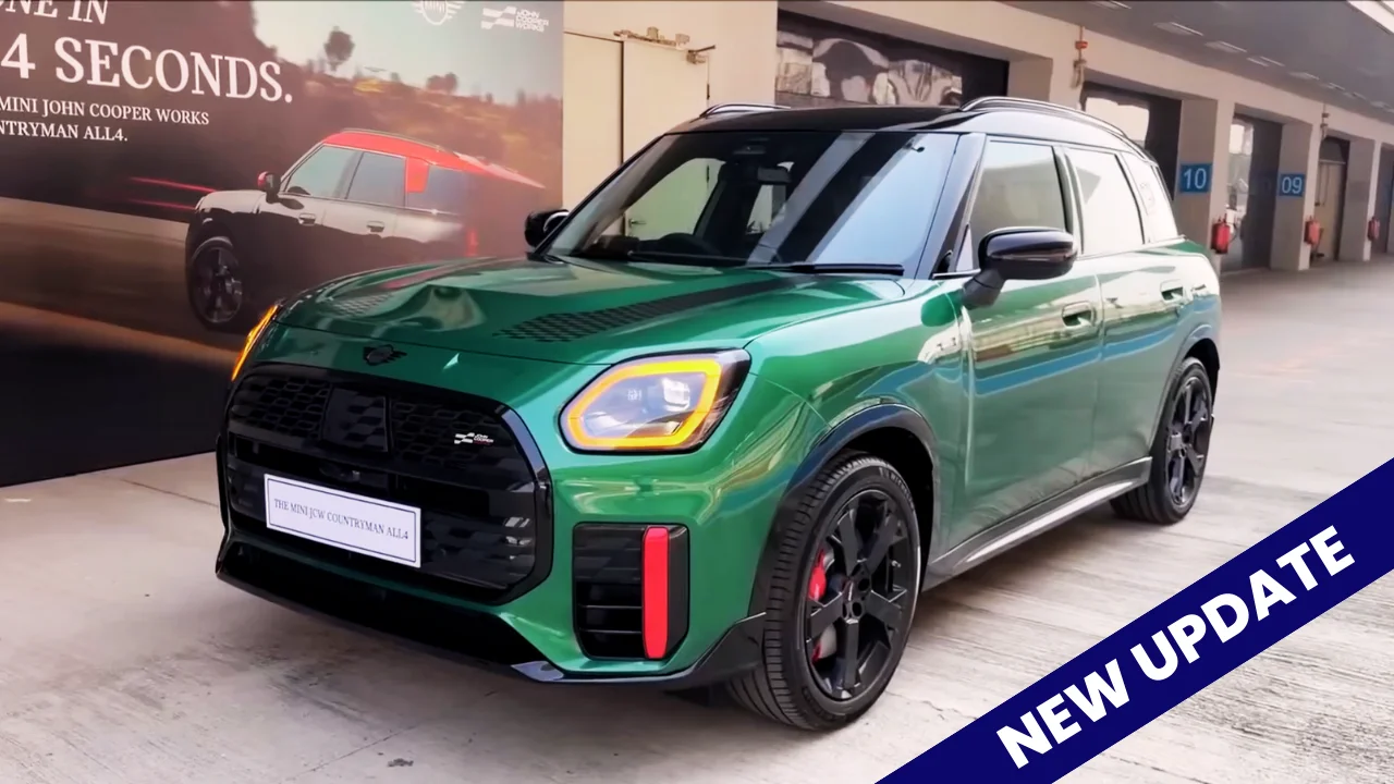 Mini Countryman JCW ALL4 – 300HP Turbo, Sporty AWD Compact SUV Mini Countryman JCW ALL4