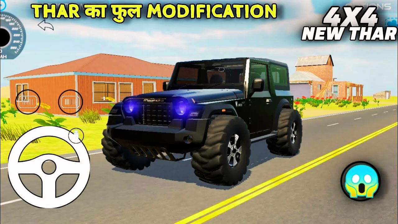 Nishu Bhai’s Modified Thar Rocks the New Indian Vehicle Simulator 3D Update (2) Nishu Bhai Modified Thar