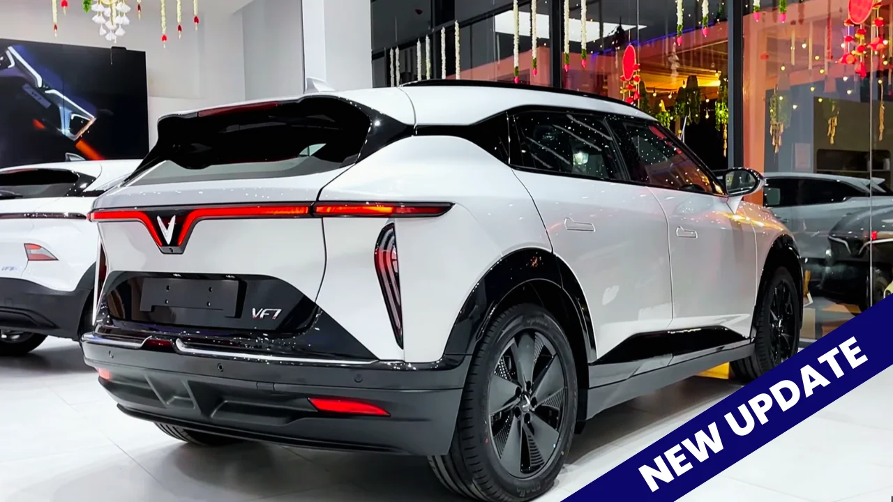 VinFast VF7 Electric SUV 2025 – Vietnamese EV Brand Expands Indian Market VinFast VF7 Electric SUV